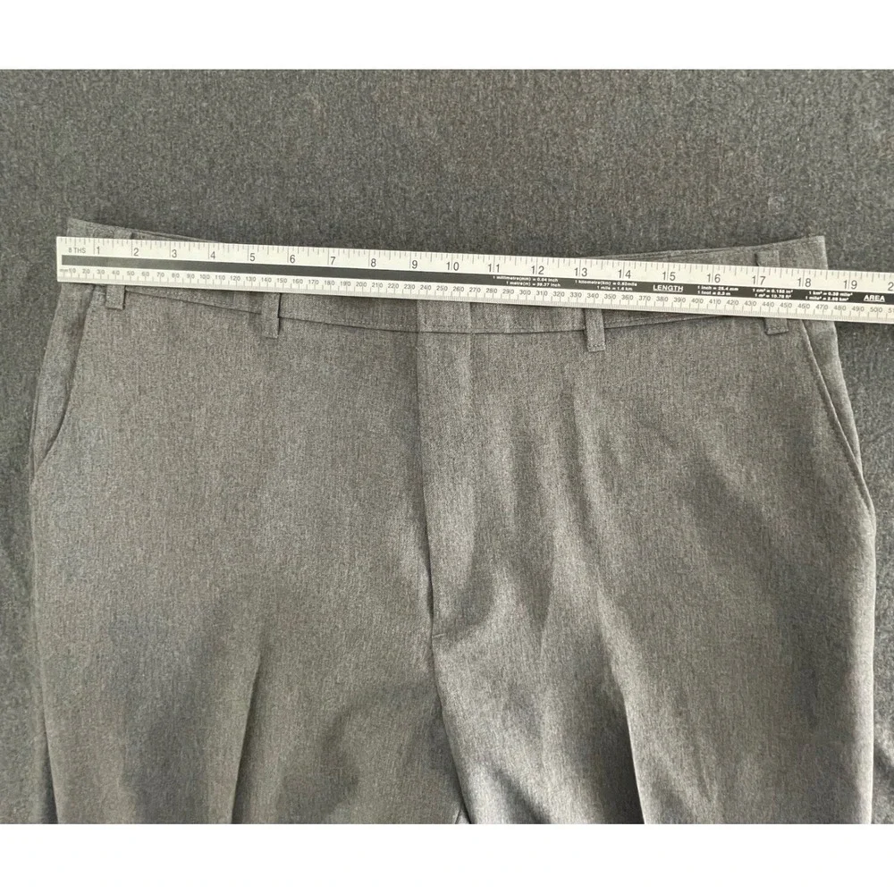 Vintage Levi's‎ Action Slacks Gray Dacron Polyester Dress Pants W38 L29
